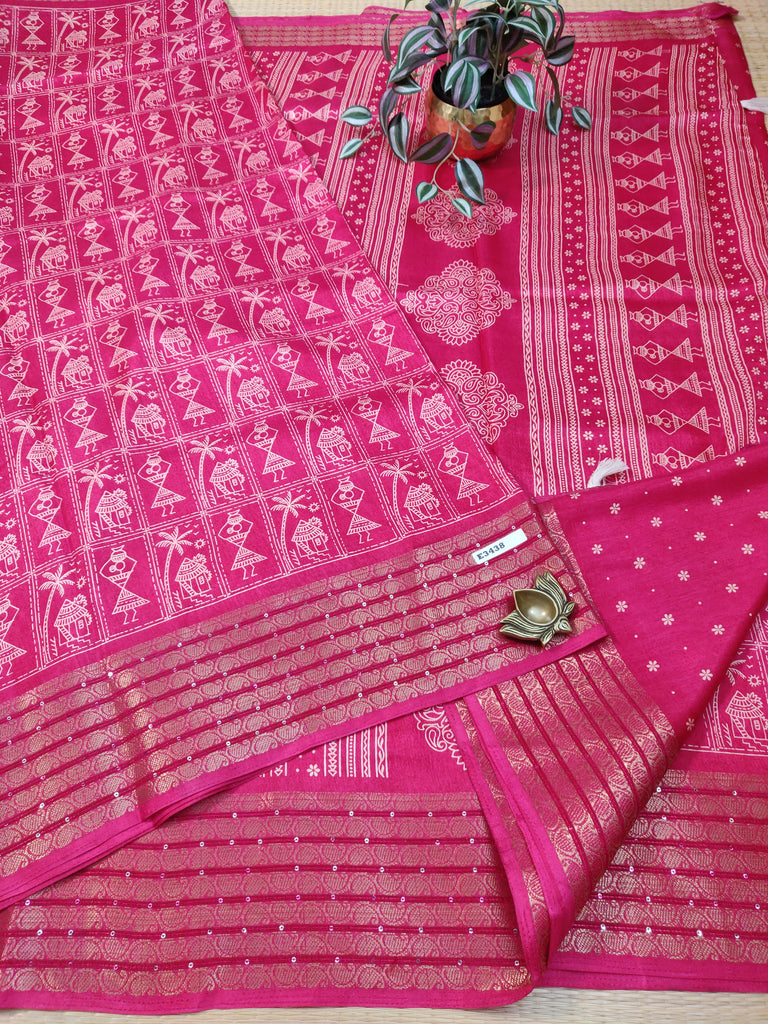 Recco Printed Silk #E3438