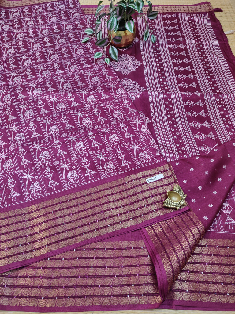 Recco Printed Silk #E3435