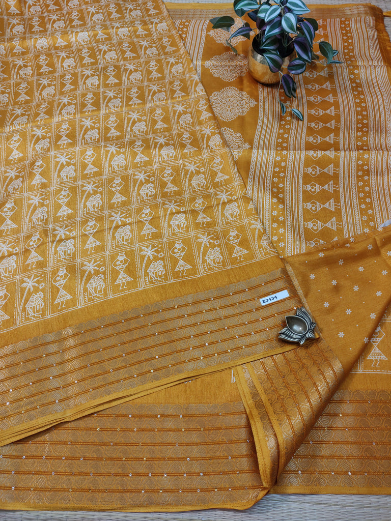 Recco Printed Silk #E3434