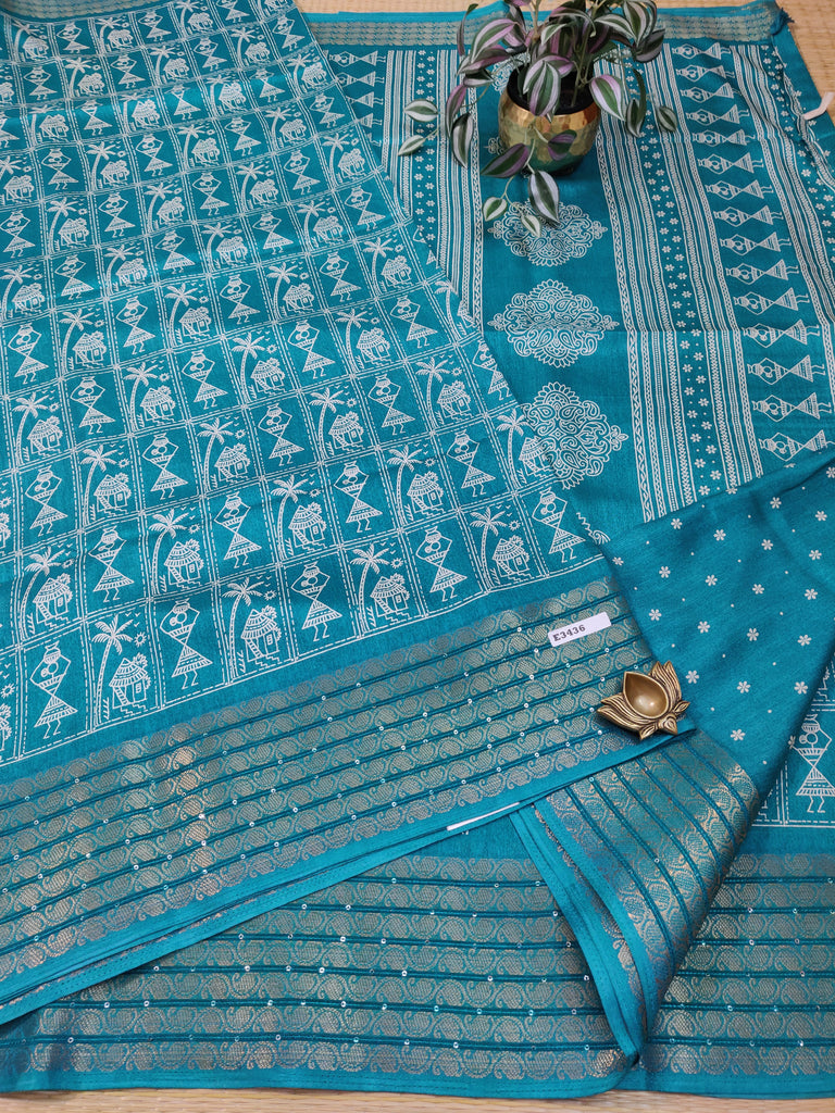 Recco Printed Silk #E3436