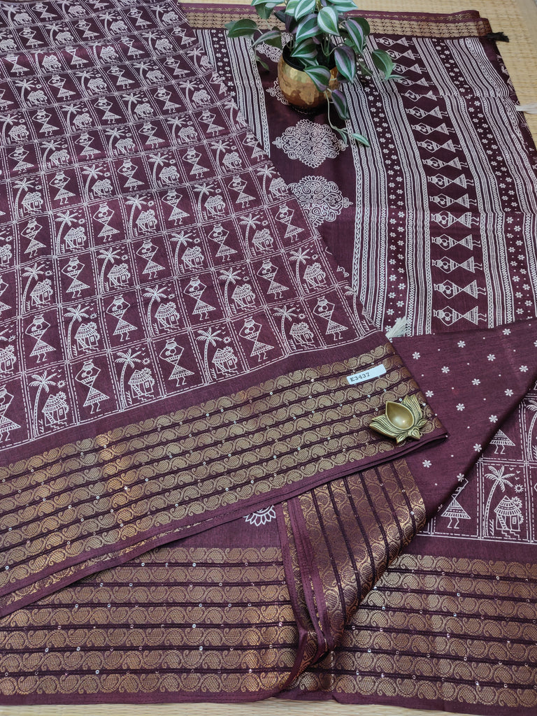 Recco Printed Silk #E3437