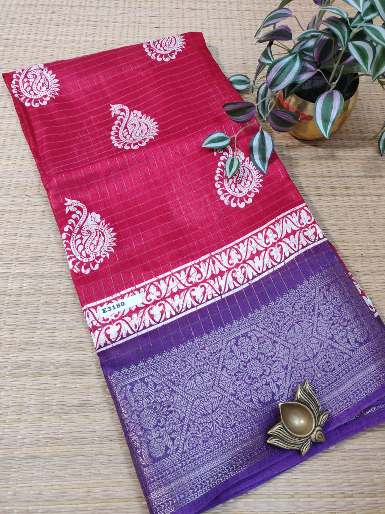 Dola Printed Silk #E3180