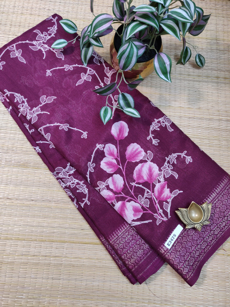 Dola Printed Silk #E3475
