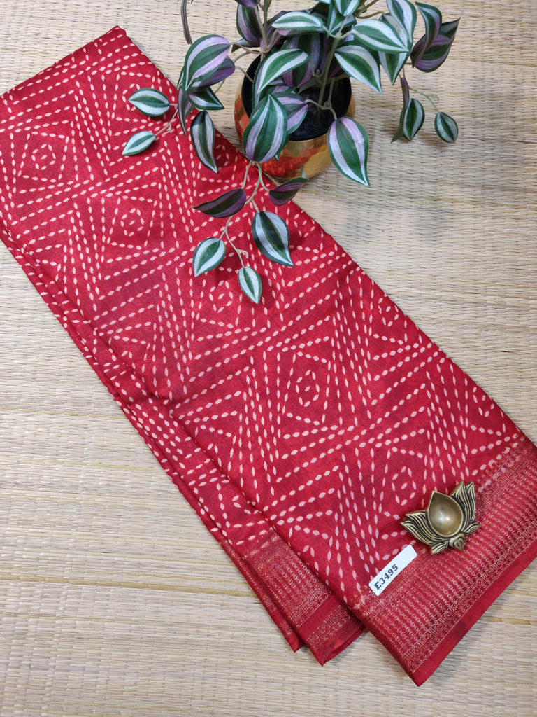 Dola Printed Silk #E3495