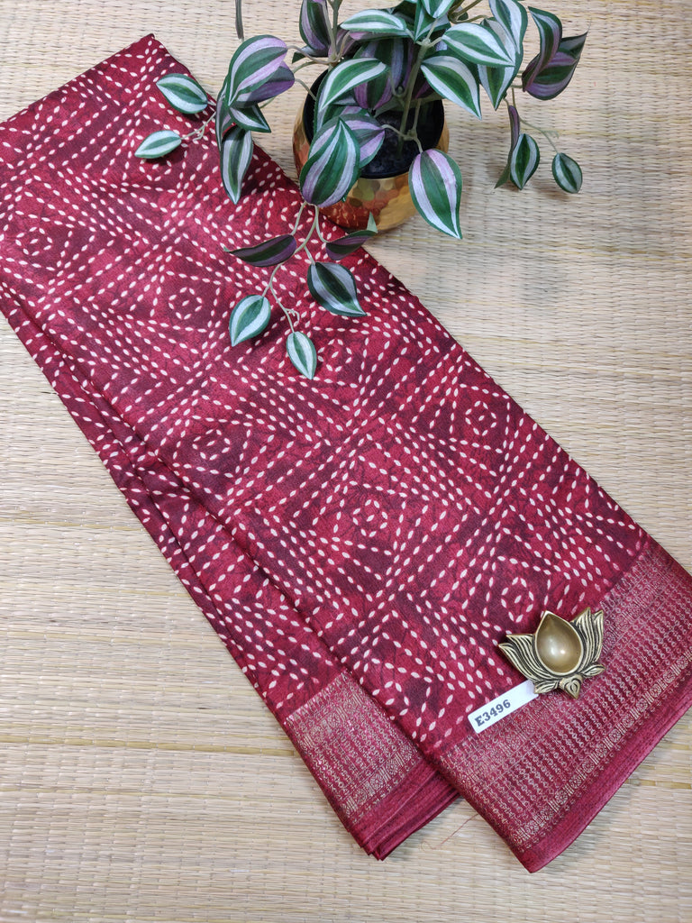 Dola Printed Silk #E3496