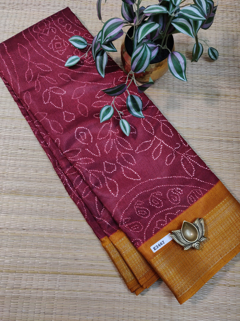 Dola Printed Silk #E3467