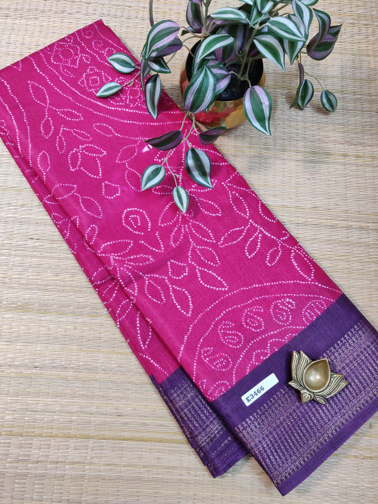 Dola Printed Silk #E3466