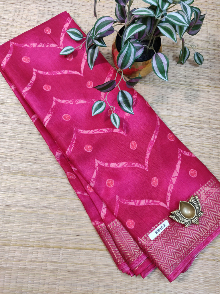 Dola Printed Silk #E3453