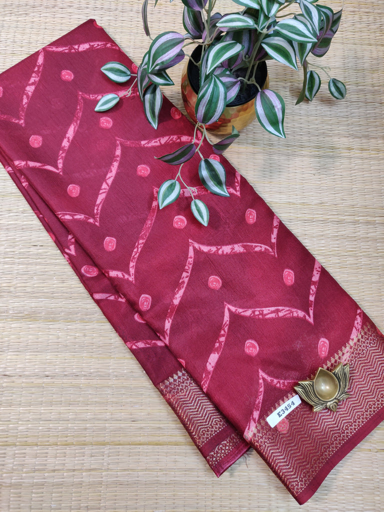 Dola Printed Silk #E3454