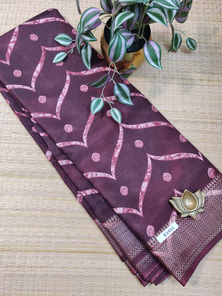 Dola Printed Silk #E3451