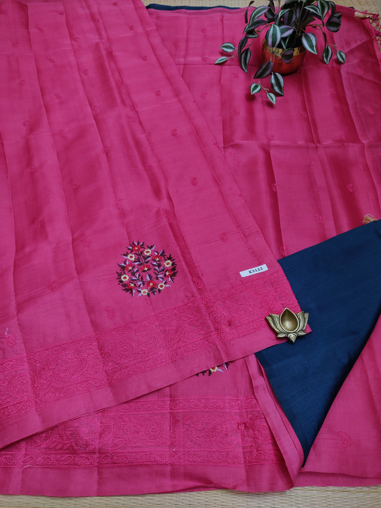 Butter crepe sarees#E3122