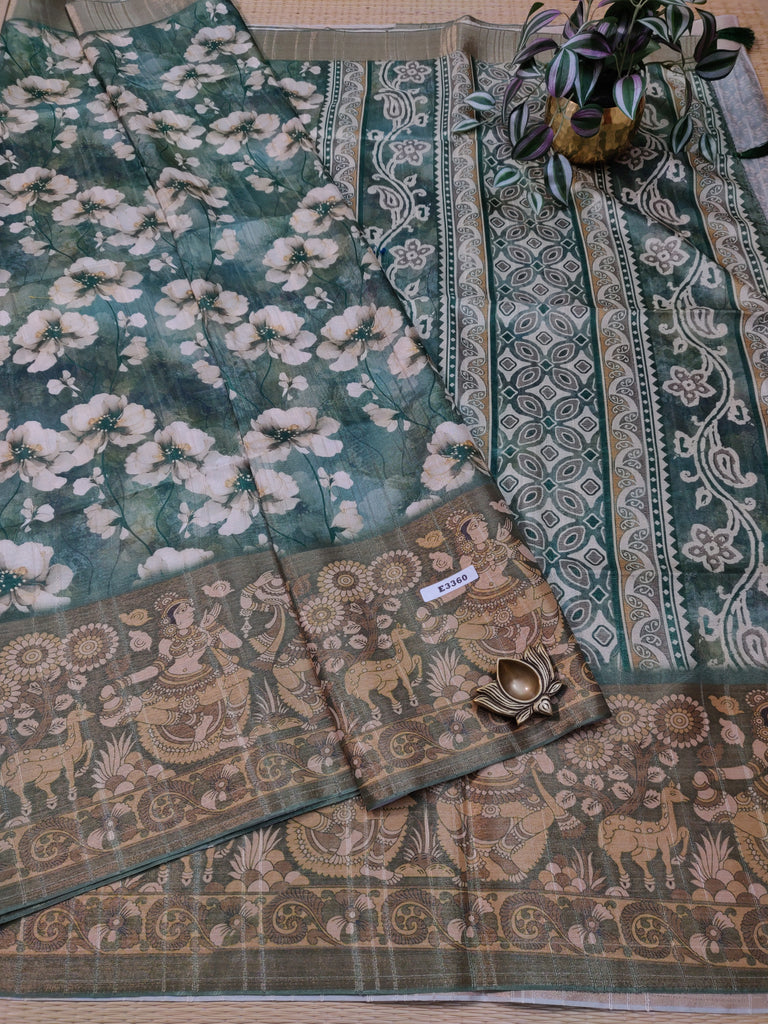 Printed Tussar #E3360