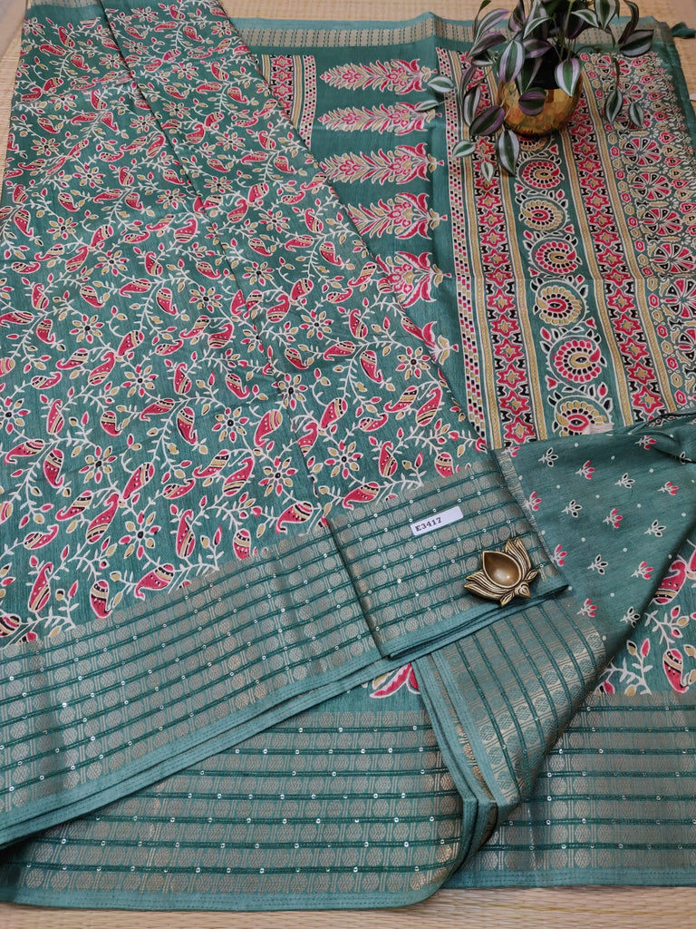 Recco Printed Silk #E3417