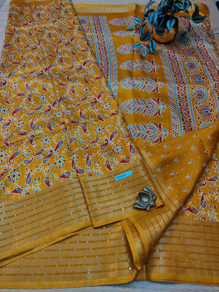 Recco Printed Silk #E3419