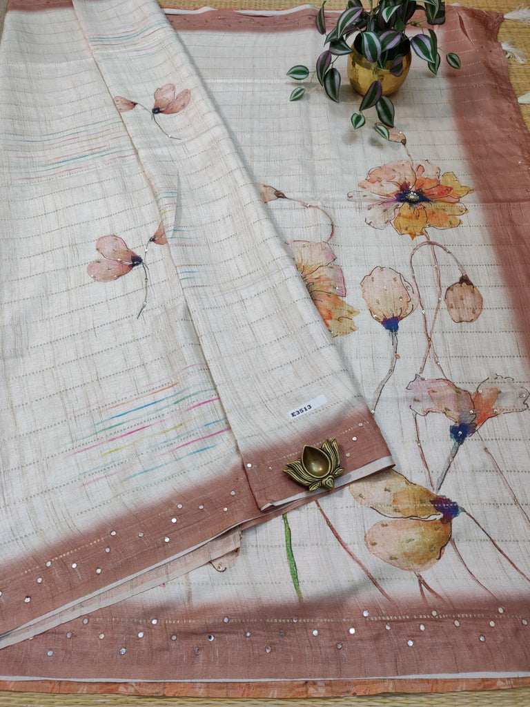Mutka Tussar Silk# E3513