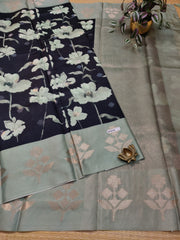 Semi Banarasi Satin Crepe #E3575