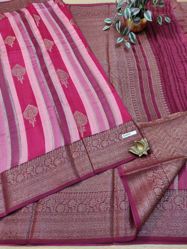 Pure Chanderi silk #E3607