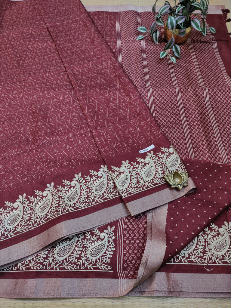 Mutka Tussar Silk# E1837