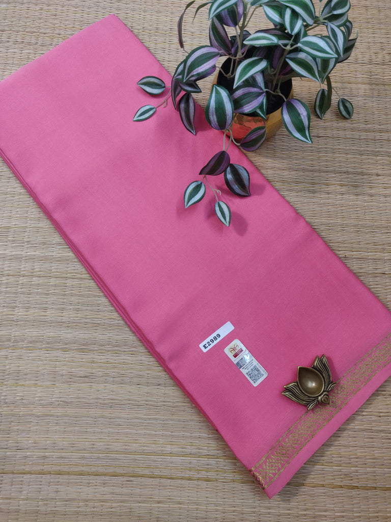 Pure  Crepe Silk Saree #E2989