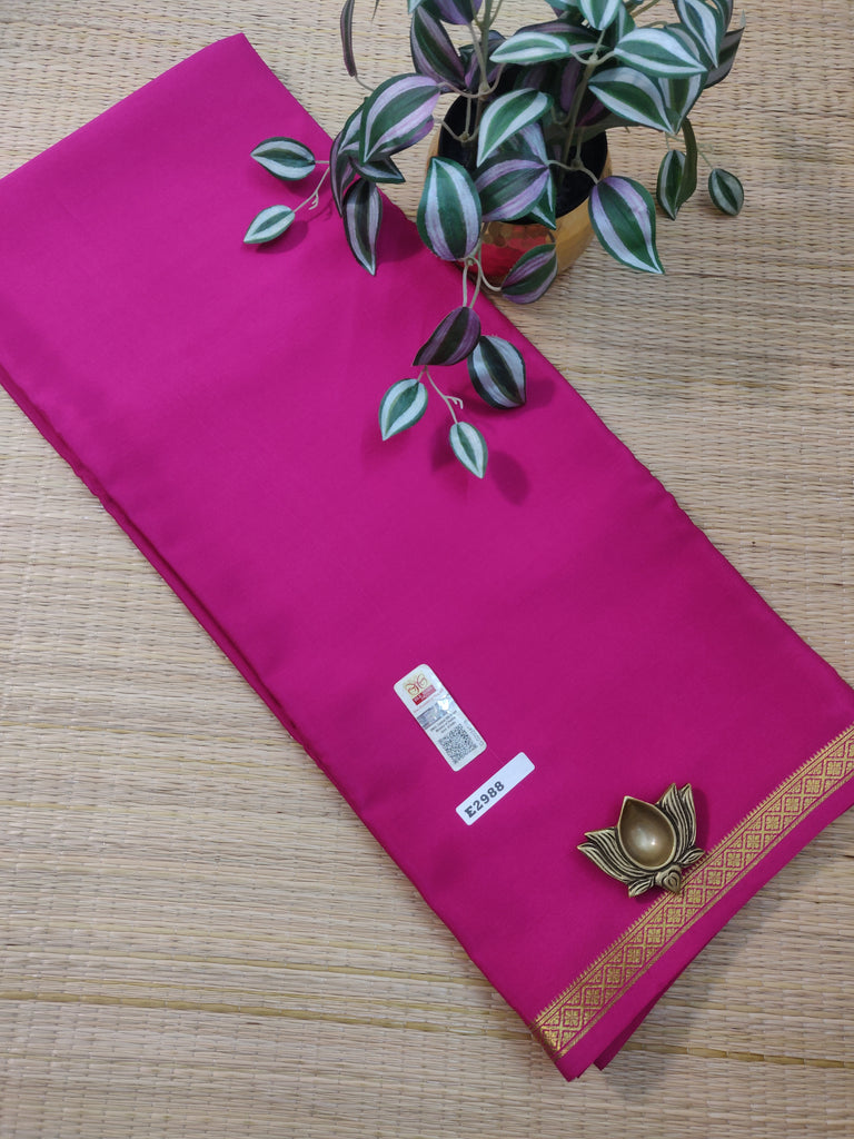 Pure  Crepe Silk Saree #E2988
