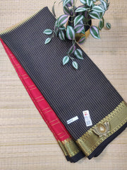 Pure  Crepe Silk Saree #E3670