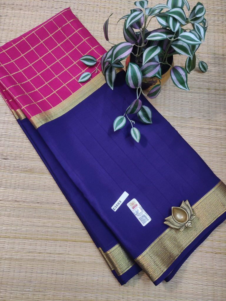Pure  Crepe Silk Saree #E3683