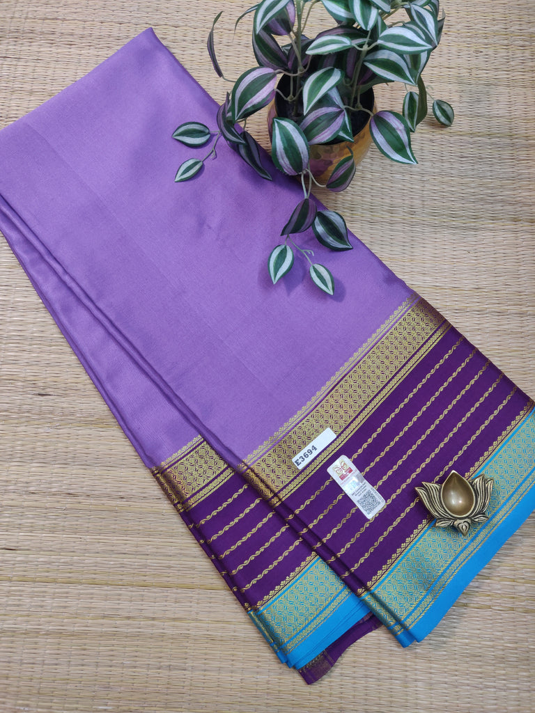 Pure  Crepe Silk Saree #E3694
