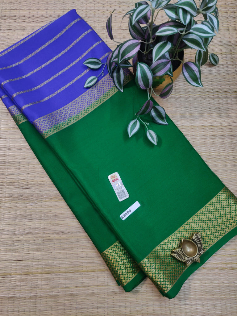 Pure  Crepe Silk Saree #E3690