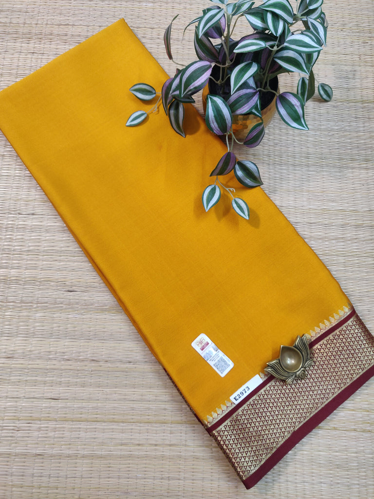 Pure  Crepe Silk Saree #E2973