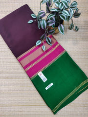 Pure  Crepe Silk Saree #D8534