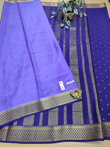 Pure  Crepe Silk Saree #E3704