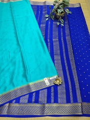 Pure  Crepe Silk Saree #E3700