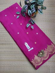 Pure  Crepe Silk Saree #E3705