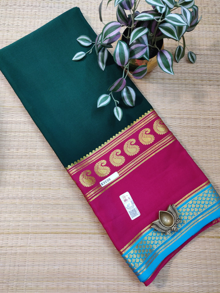 Pure  Crepe Silk Saree #E3730