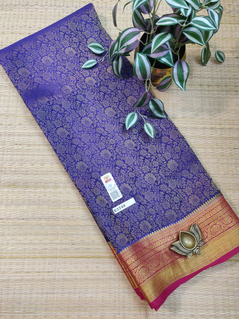 Pure  Crepe Silk Saree #E3749