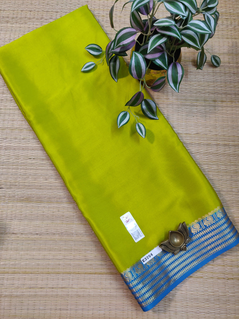 Pure  Crepe Silk Saree #E3754