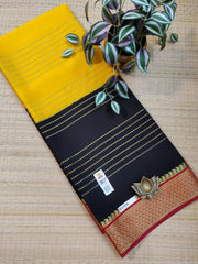 Pure  Crepe Silk Saree #E3756