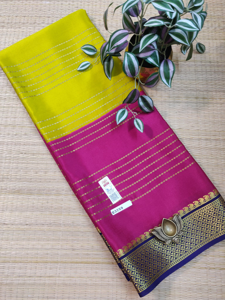 Pure  Crepe Silk Saree #E3759