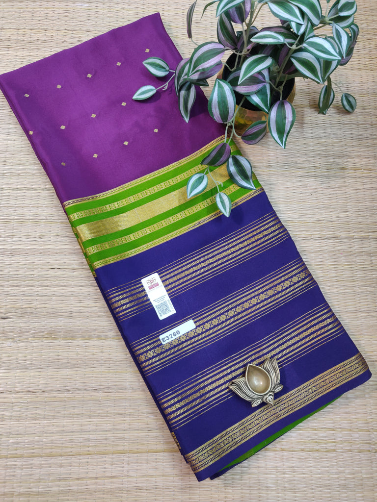 Pure  Crepe Silk Saree #E3760