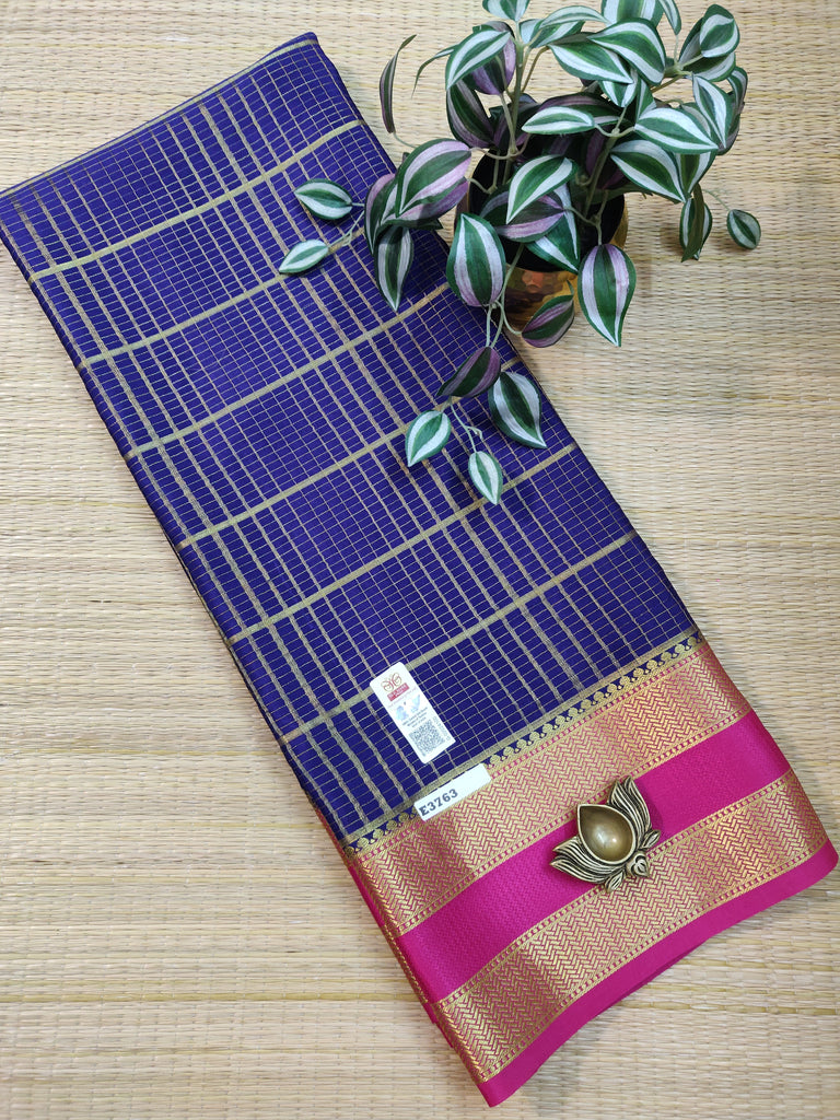 Pure  Crepe Silk Saree #E3763