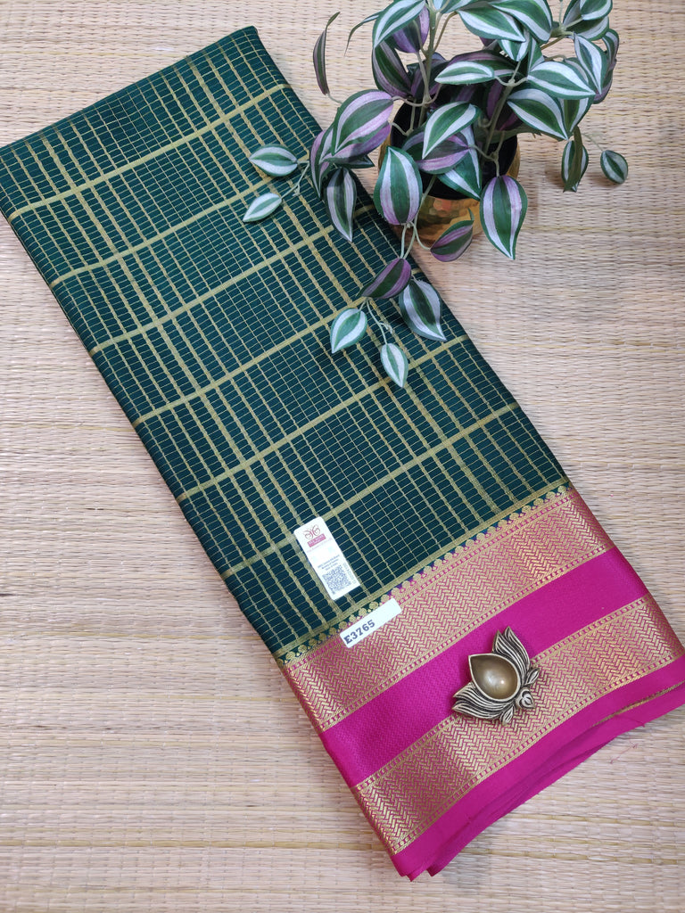 Pure  Crepe Silk Saree #E3765