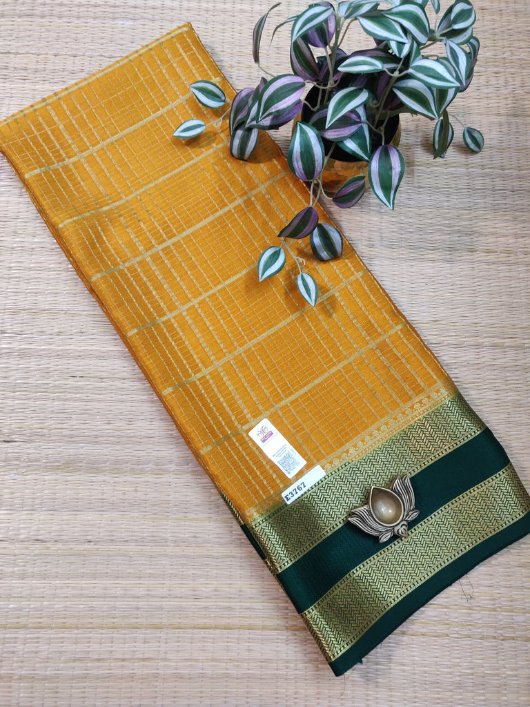 Pure  Crepe Silk Saree #E3767