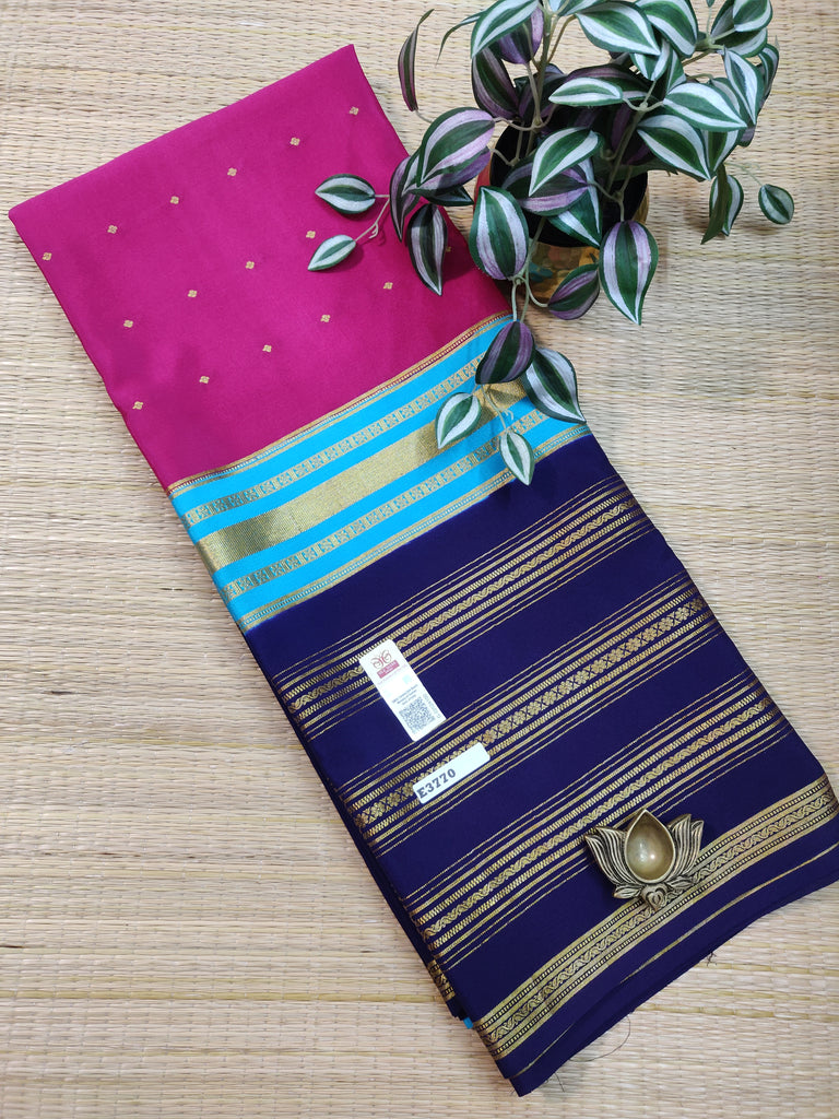 Pure  Crepe Silk Saree #E3770