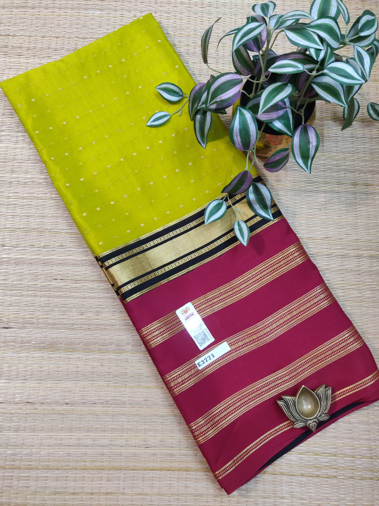 Pure  Crepe Silk Saree #E3771