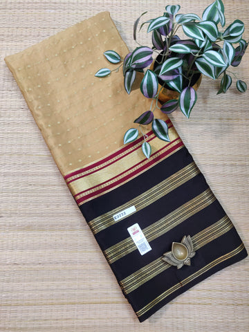 Pure  Crepe Silk Saree #E3772