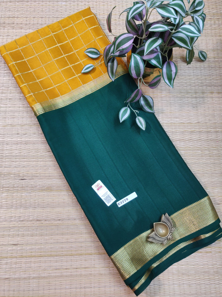 Pure  Crepe Silk Saree #E3779