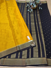 Pure  Crepe Silk Saree #E3786