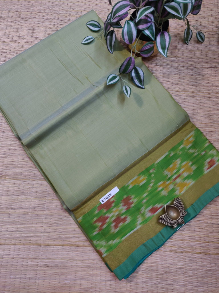 Plain Silk Mix Sarees #E2835