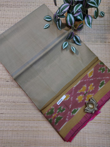 Plain Silk Mix Sarees #E2825