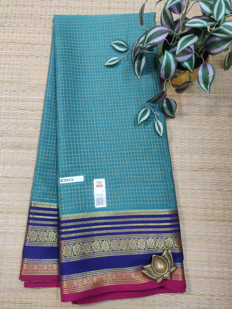 Pure Crepe Silk Saree #E3973
